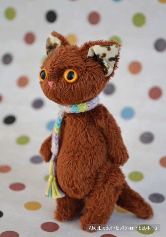 Котики, игрушки ручной работы (фото 8)