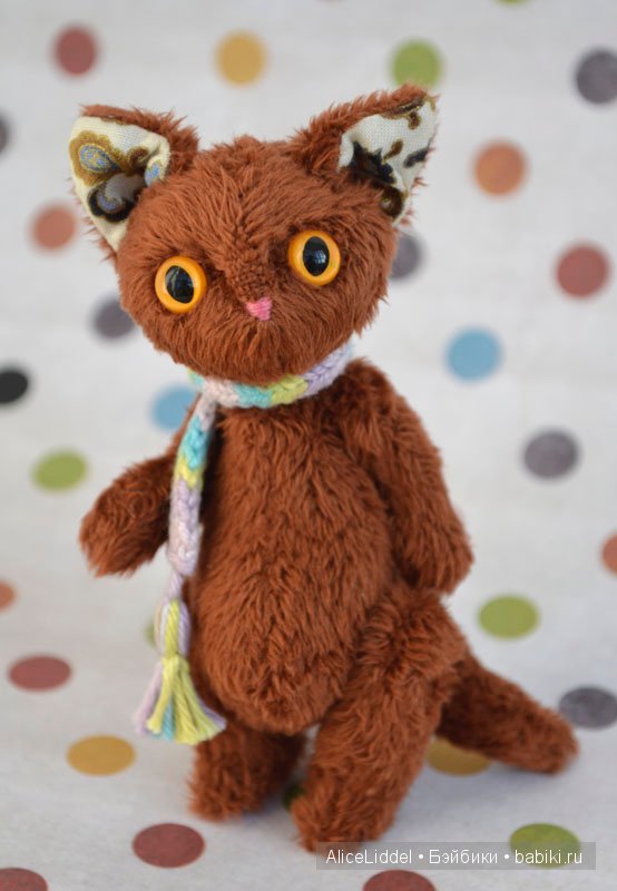 Котики, игрушки ручной работы (фото 7)