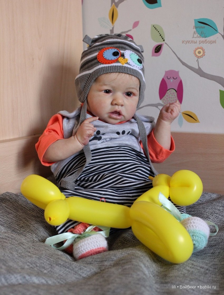 Малыш реборн Саския — Куклы Реборн (Reborn): работы мастеров