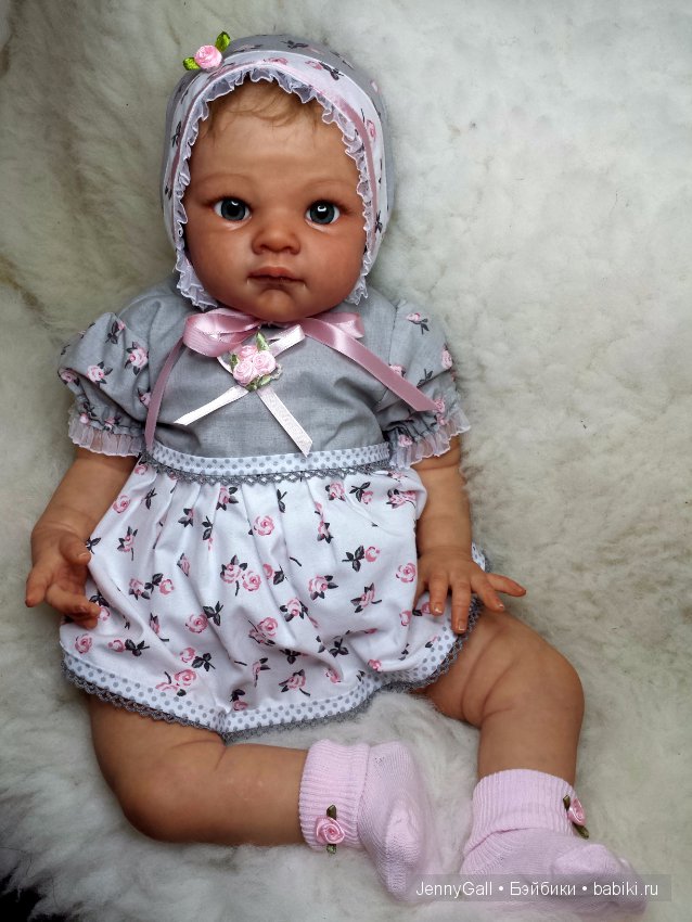 Poppet by Adrie Stoete Reborn by Jenny Gall, Куклы Реборн Дженни Галль (фото 3)