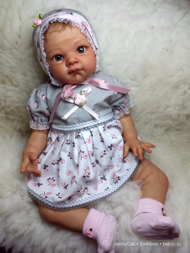 Poppet by Adrie Stoete Reborn by Jenny Gall, Куклы Реборн Дженни Галль (фото 2)