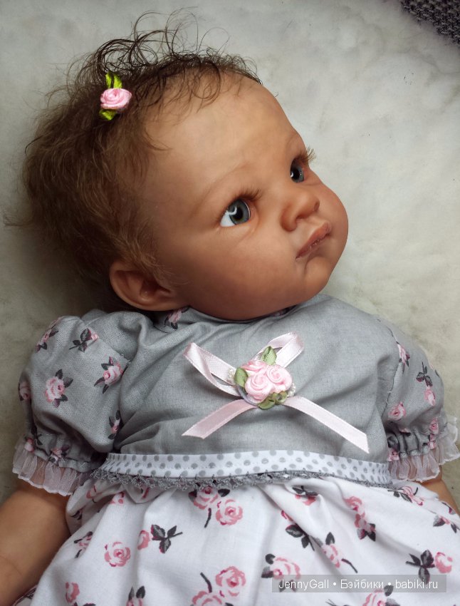 Poppet by Adrie Stoete Reborn by Jenny Gall, Куклы Реборн Дженни Галль (фото 6)