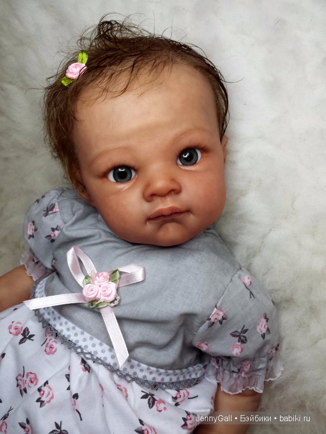 Poppet by Adrie Stoete Reborn by Jenny Gall, Куклы Реборн Дженни Галль (фото 8)