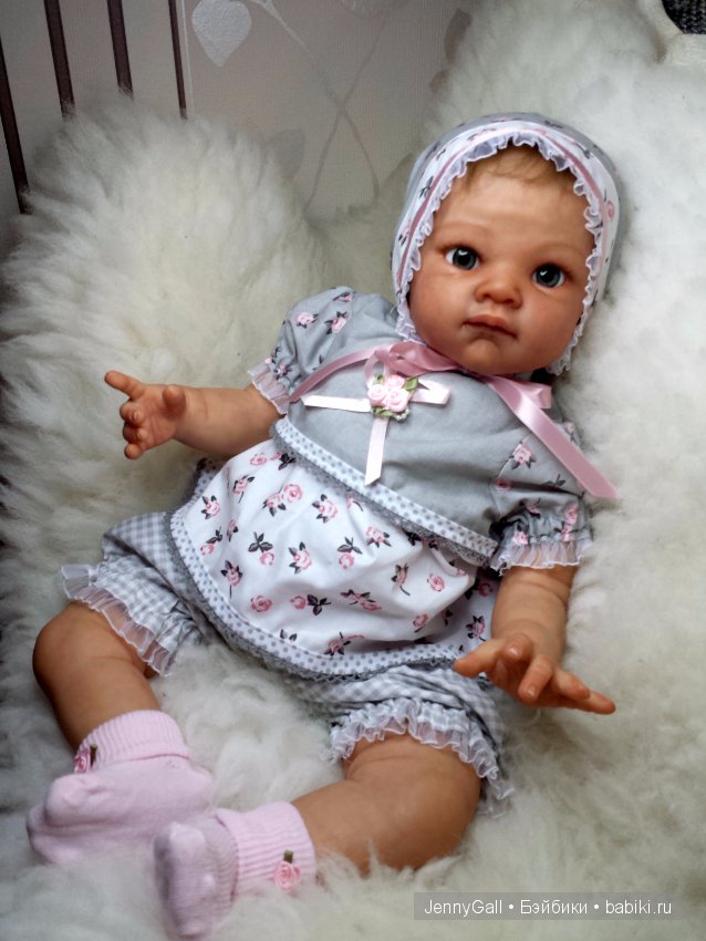Poppet by Adrie Stoete Reborn by Jenny Gall, Куклы Реборн Дженни Галль (фото 5)