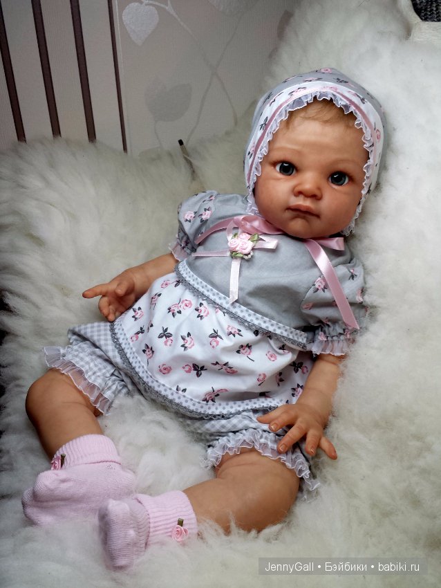 Poppet by Adrie Stoete Reborn by Jenny Gall, Куклы Реборн Дженни Галль (фото 4)