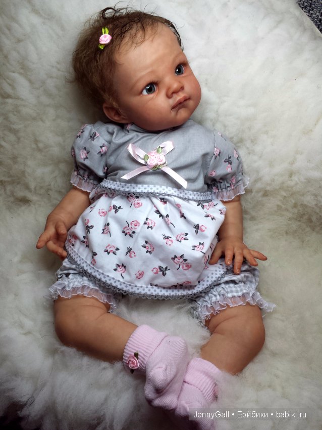 Poppet by Adrie Stoete Reborn by Jenny Gall, Куклы Реборн Дженни Галль (фото 7)