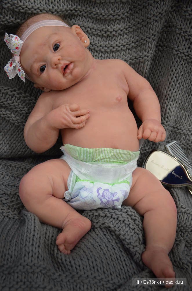 Maggie - силиконовая куколка от Andrea Arcello (фото 6)