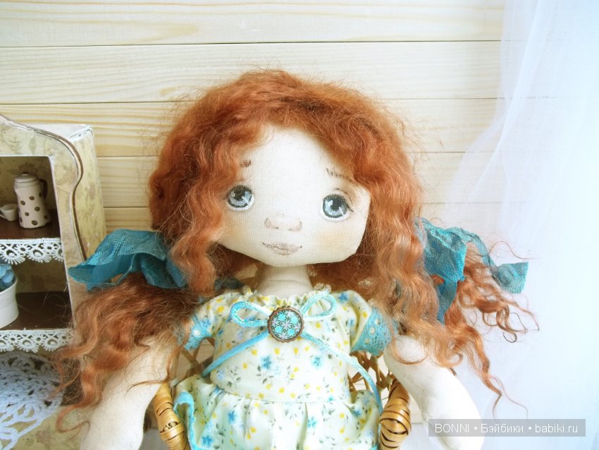 Текстильная кукла ручной работы Лера (фото 5)