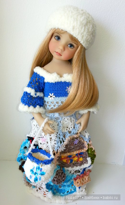 "Зимняя сказка" Новый наряд для кукол Little Darling (фото 7)