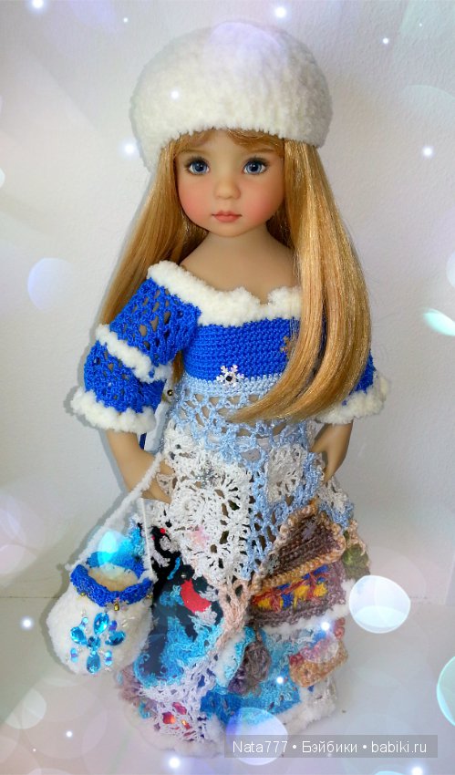 "Зимняя сказка" Новый наряд для кукол Little Darling (фото 6)
