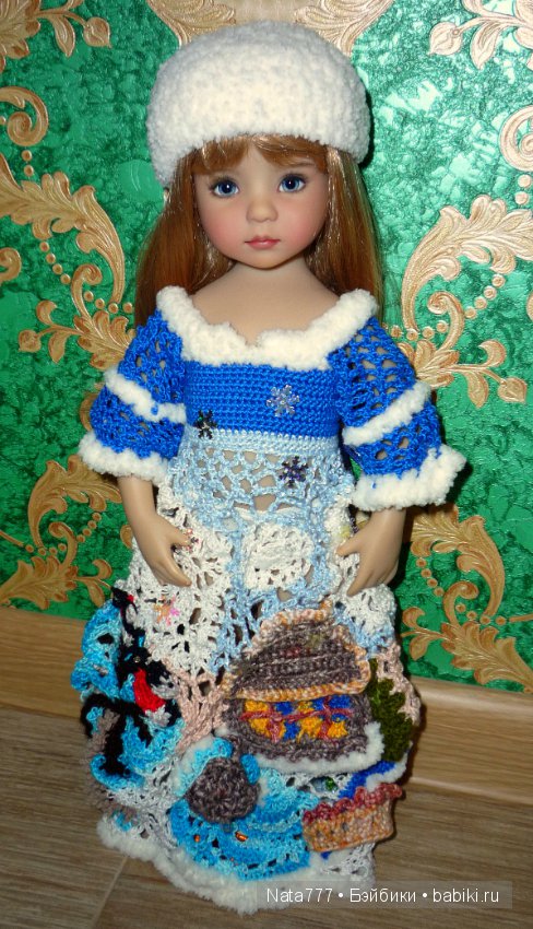 "Зимняя сказка" Новый наряд для кукол Little Darling