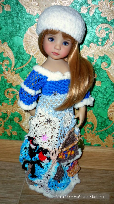 "Зимняя сказка" Новый наряд для кукол Little Darling (фото 2)