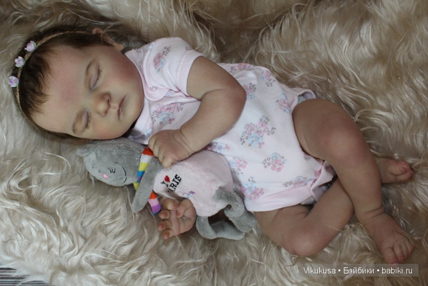 Моя малышка-реборн Нюша, Scarlett by Bonnie Brown