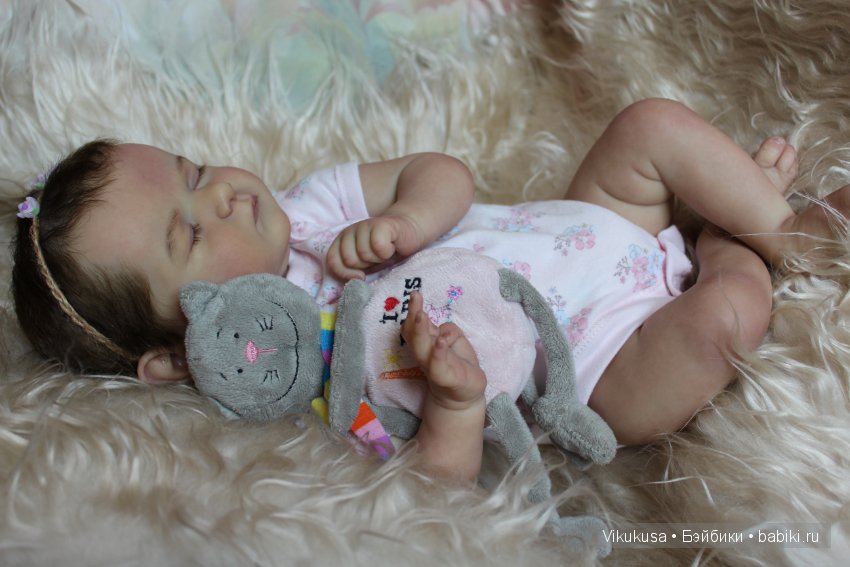 Моя малышка-реборн Нюша, Scarlett by Bonnie Brown