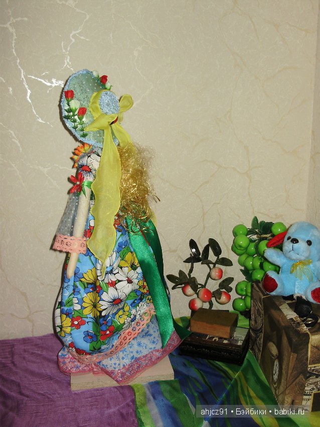 Кукла тильда Джулия, фея июля (фото 5)