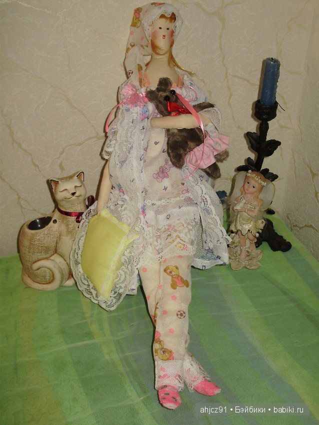 Кукла тильда, Соня-засоня (фото 3)
