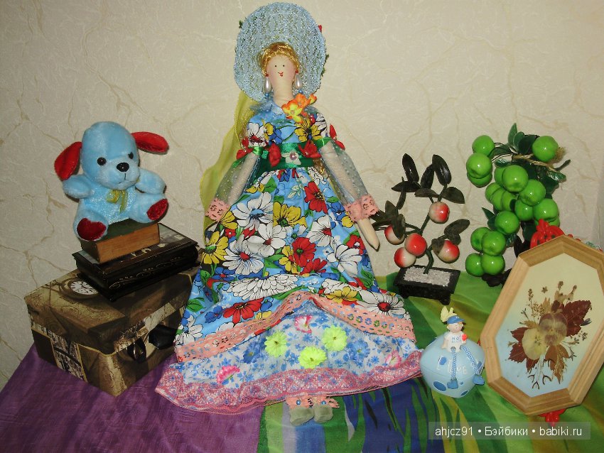Кукла тильда Джулия, фея июля (фото 4)