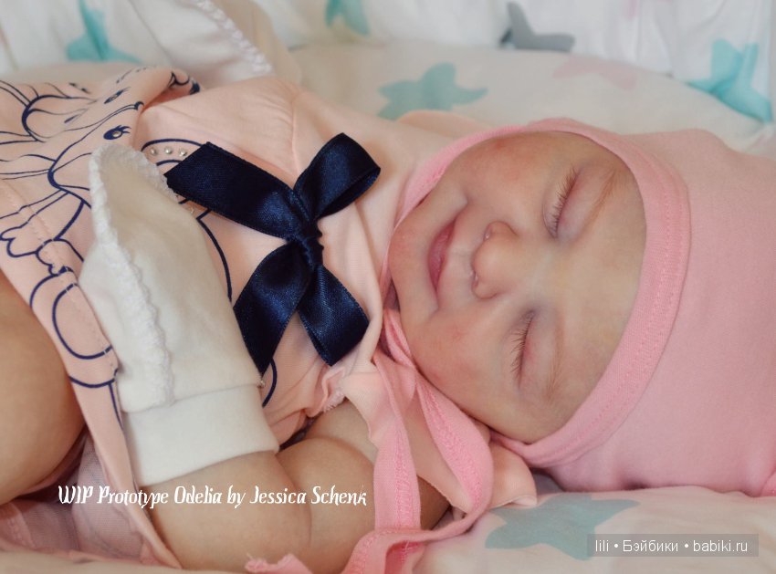 Молд для куклы реборн Odelia от скульптора Jessica Schenk (фото 6)