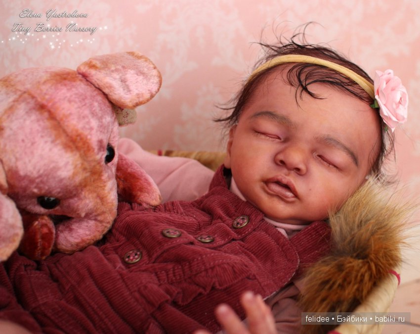 Мулаточка Джульетта — Куклы Реборн (Reborn): работы мастеров (фото 3)