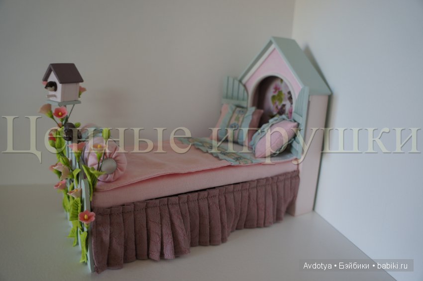 Миниатюрная кроватка "Летнее утро" (фото 8)