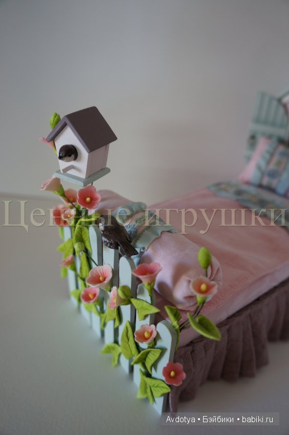 Миниатюрная кроватка "Летнее утро" (фото 6)