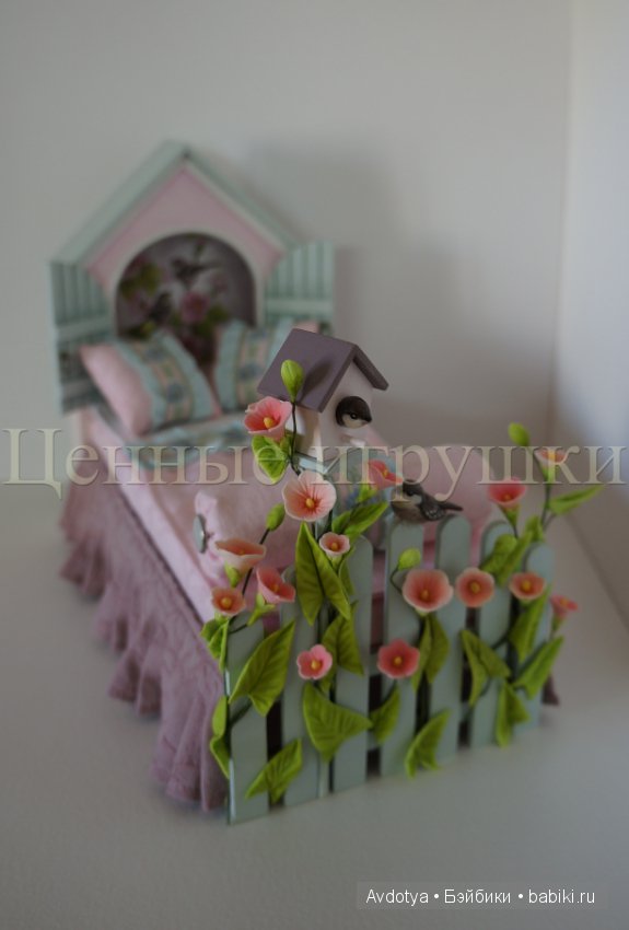 Миниатюрная кроватка "Летнее утро" (фото 9)