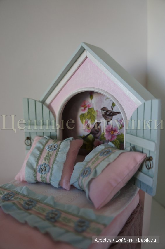 Миниатюрная кроватка "Летнее утро" (фото 3)