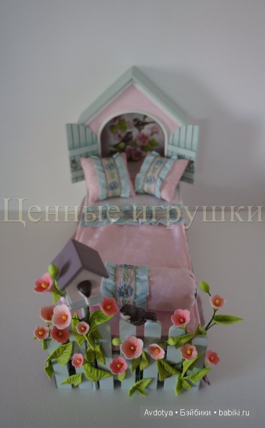 Миниатюрная кроватка "Летнее утро" (фото 2)