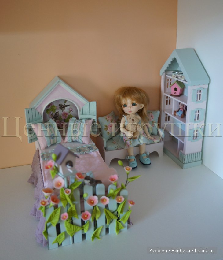 Миниатюрная кроватка "Летнее утро" (фото 10)