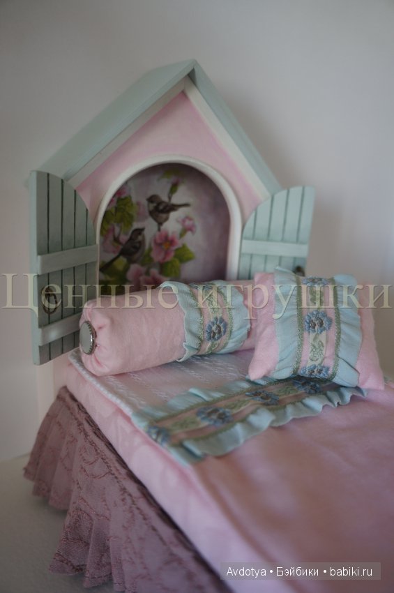 Миниатюрная кроватка "Летнее утро" (фото 7)