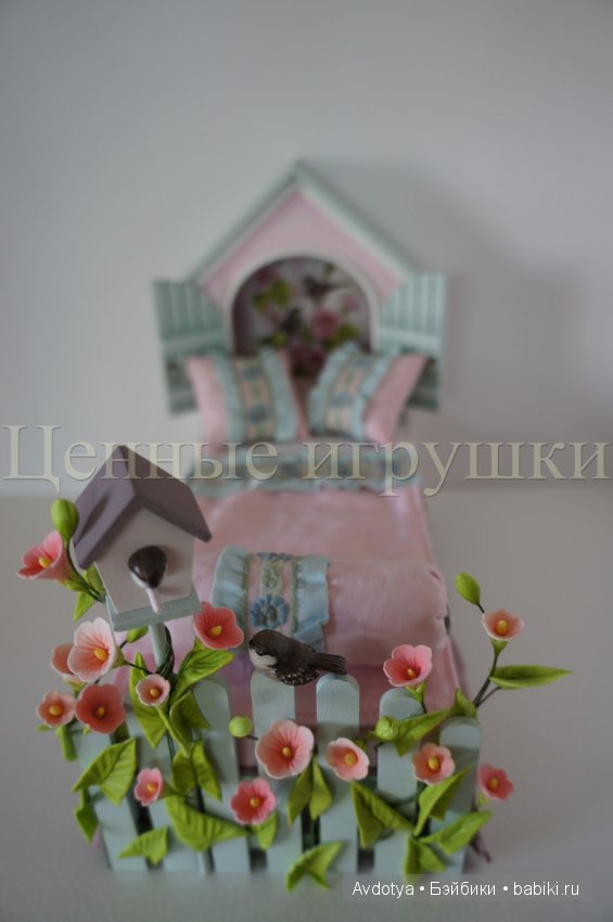 Миниатюрная кроватка "Летнее утро" (фото 5)