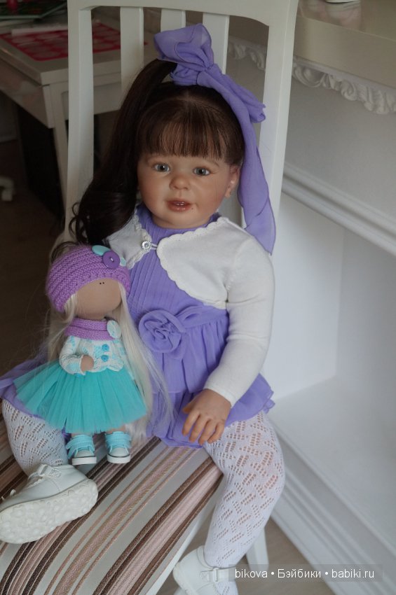 Машенька, кукла реборн Натальи Кудрявцевой