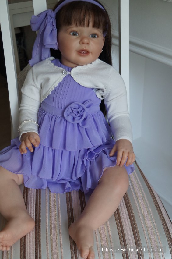 Машенька, кукла реборн Натальи Кудрявцевой