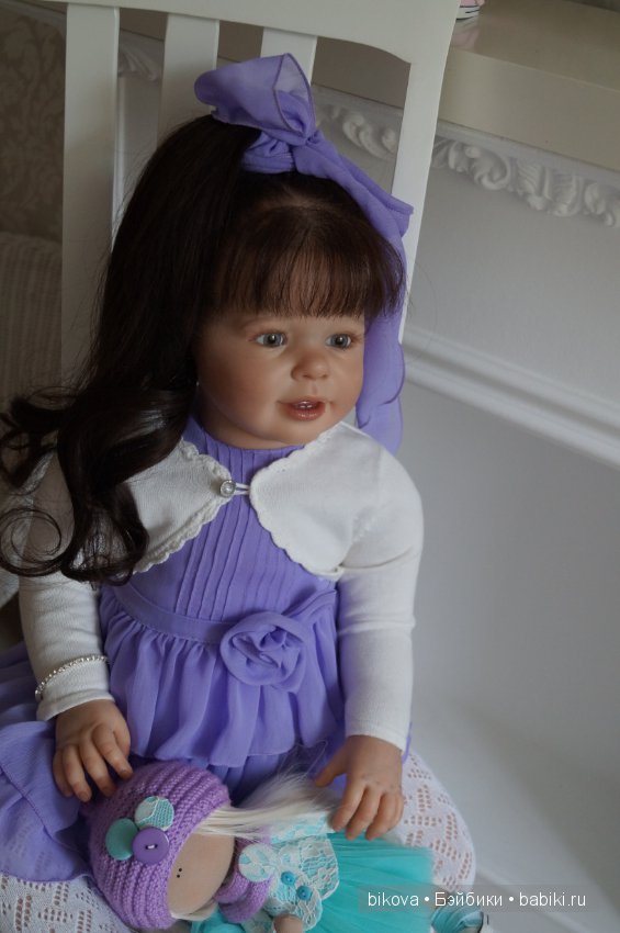 Машенька, кукла реборн Натальи Кудрявцевой