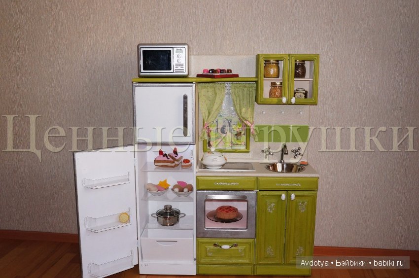 Кухни - игрушки — Мебель для кукол и домиков: фото