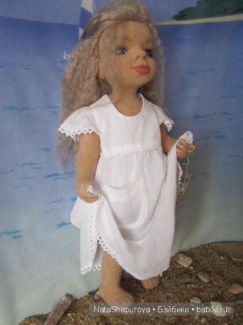 Куклы из шерсти. Знакомство. Пелагея