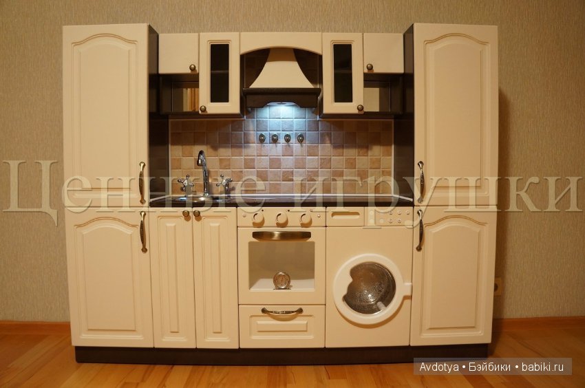 Кухни - игрушки — Мебель для кукол и домиков: фото