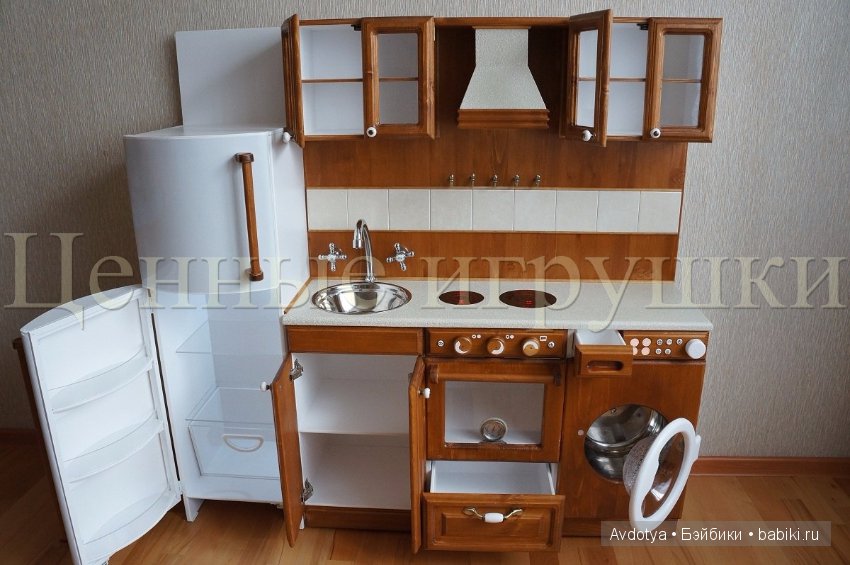 Кухни - игрушки — Мебель для кукол и домиков: фото