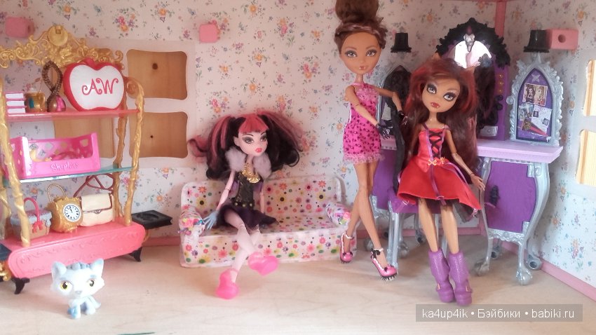 Монстряшки на прогулке — Куклы Monster High и Ever After High: G1