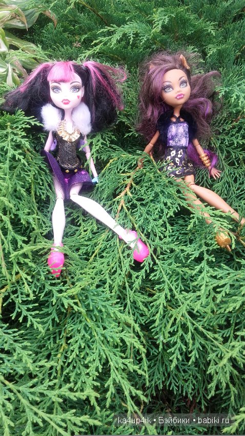 Монстряшки на прогулке — Куклы Monster High и Ever After High: G1 (фото 7)