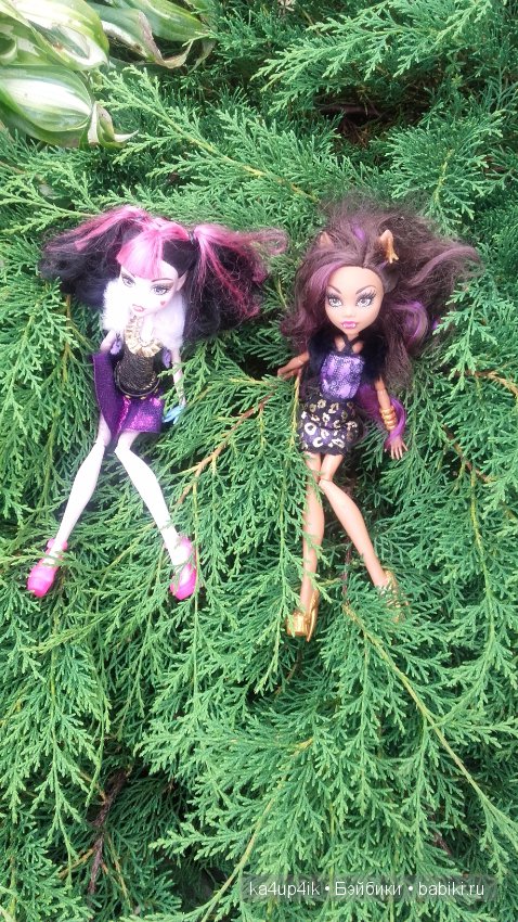 Монстряшки на прогулке — Куклы Monster High и Ever After High: G1 (фото 10)
