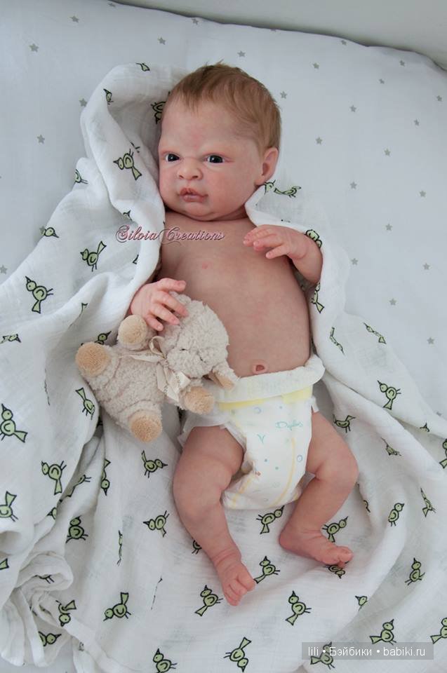 Новый молд куклы реборн Frankie от скульптора Denise Pratt