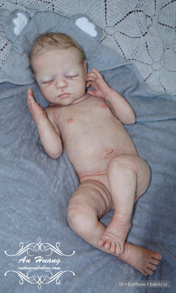 Силиконовый малыш Antoine от An Huang (фото 8)