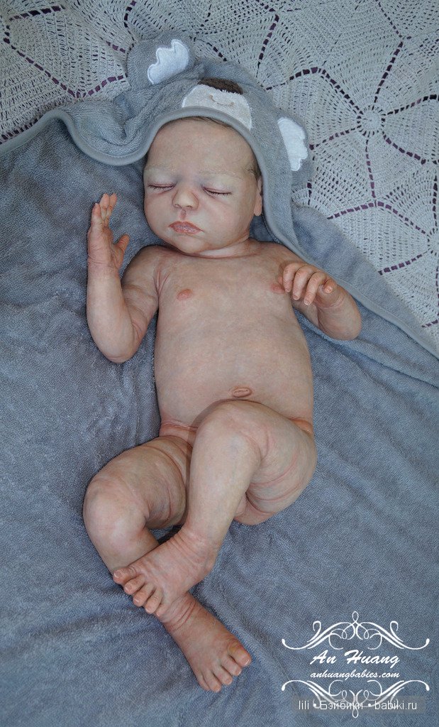 Силиконовый малыш Antoine от An Huang (фото 7)