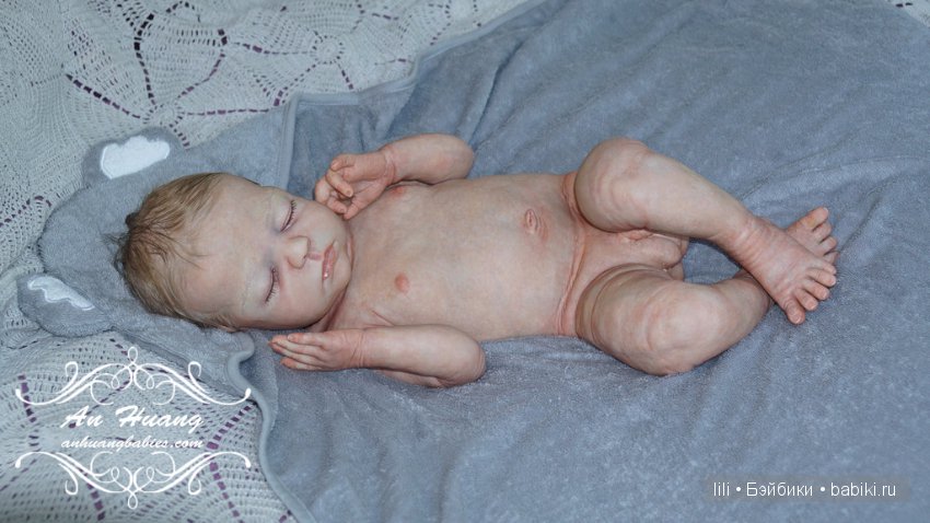 Силиконовый малыш Antoine от An Huang (фото 10)