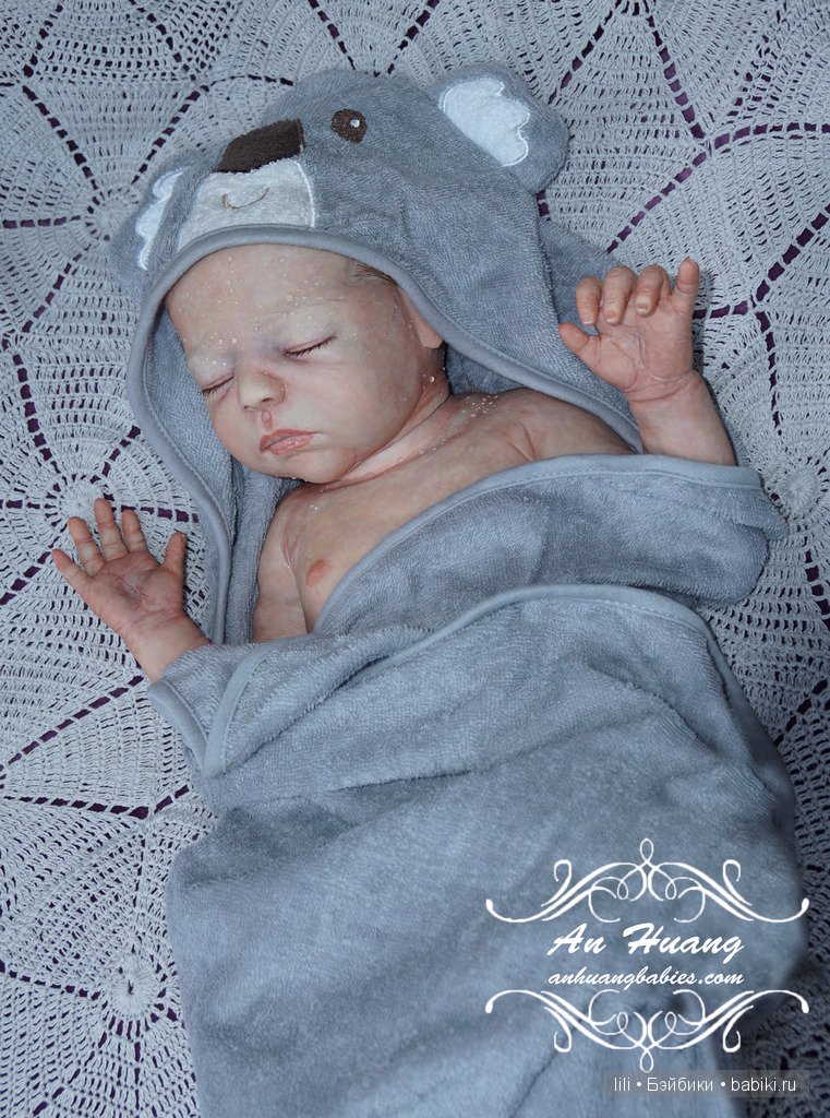 Силиконовый малыш Antoine от An Huang (фото 3)