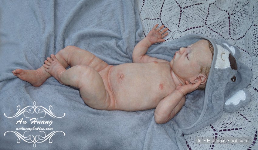 Силиконовый малыш Antoine от An Huang (фото 6)