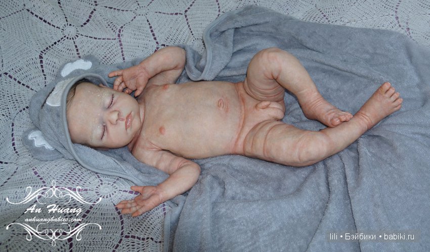 Силиконовый малыш Antoine от An Huang (фото 4)