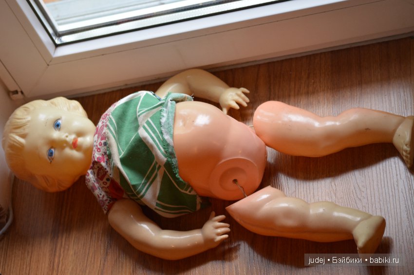 Как мы нашли целлулоидного голыша (ОХК) на помойке