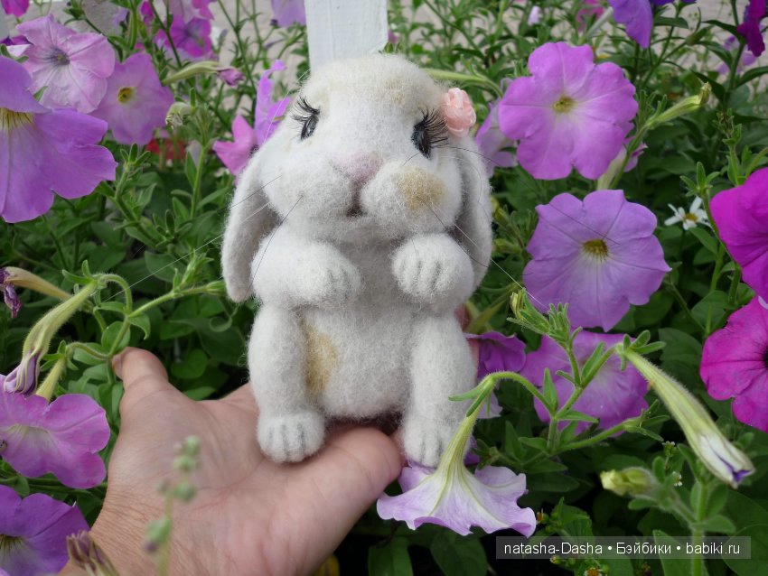 Заинька Стешенька. Валяние из шерсти